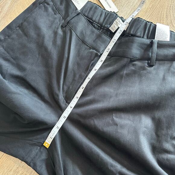 Banana Republic The Everyday Wide Leg Pant Black L 713473 - Picture 11 of 12